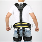 XINDA XDA9516 Outdoor Rock Climbing Polyester High-strength Wire Adjustable Downhill Whole Body Safety Belt, Whole Body Safety Belt