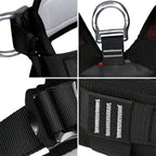 XINDA XDA9516 Outdoor Rock Climbing Polyester High-strength Wire Adjustable Downhill Whole Body Safety Belt, Whole Body Safety Belt