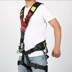 XINDA XDA9516 Outdoor Rock Climbing Polyester High-strength Wire Adjustable Downhill Whole Body Safety Belt, Whole Body Safety Belt