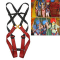 XINDA XDA9516 Outdoor Rock Climbing Polyester High-strength Wire Adjustable Downhill Whole Body Safety Belt Children Size: L, Size: L