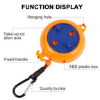 Outdoor Windproof Retractable Clothesline Rotary Recycling Box Clothesline, Clothesline