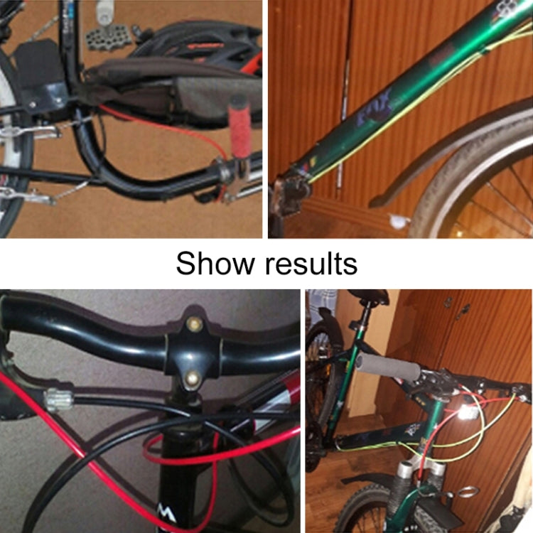 Universal Bicycle Variable Speed Cable Tube Set, Black, Orange, Green, Grey, Blue, Red, White, Yellow