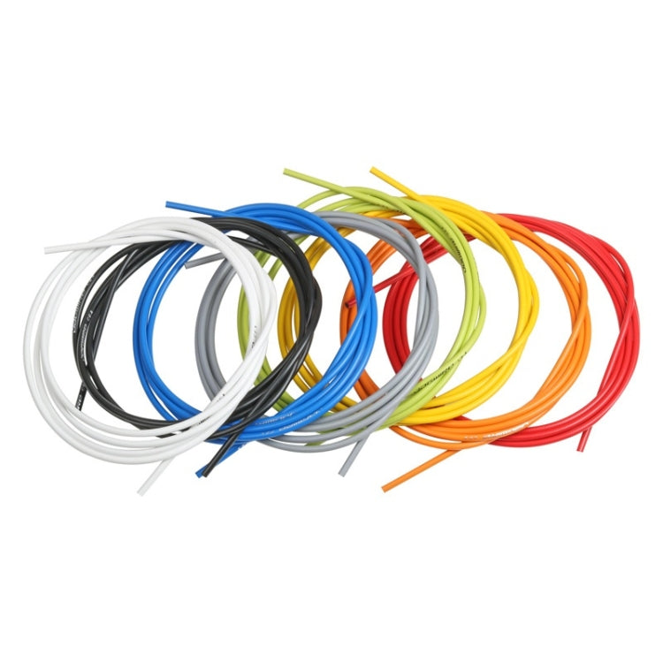 Universal Bicycle Variable Speed Cable Tube Set, Black, Orange, Green, Grey, Blue, Red, White, Yellow