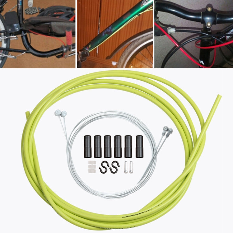 Universal Bicycle Brake Cable Tube Set, Green, Grey, Blue, Red, White, Yellow, Black, Orange