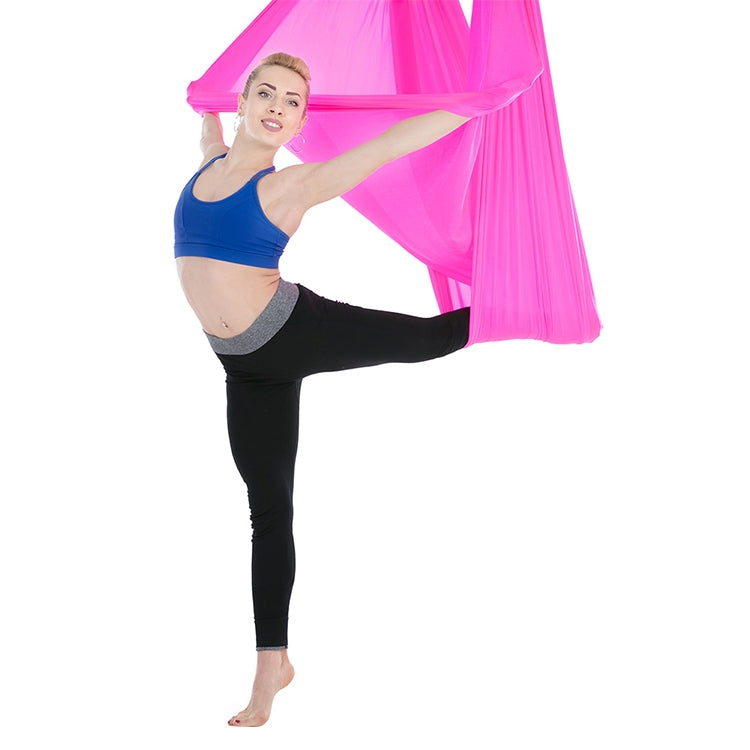 Household Handstand Elastic Stretching Rope Aerial Yoga Hammock Set