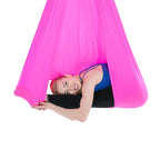 Household Handstand Elastic Stretching Rope Aerial Yoga Hammock Set
