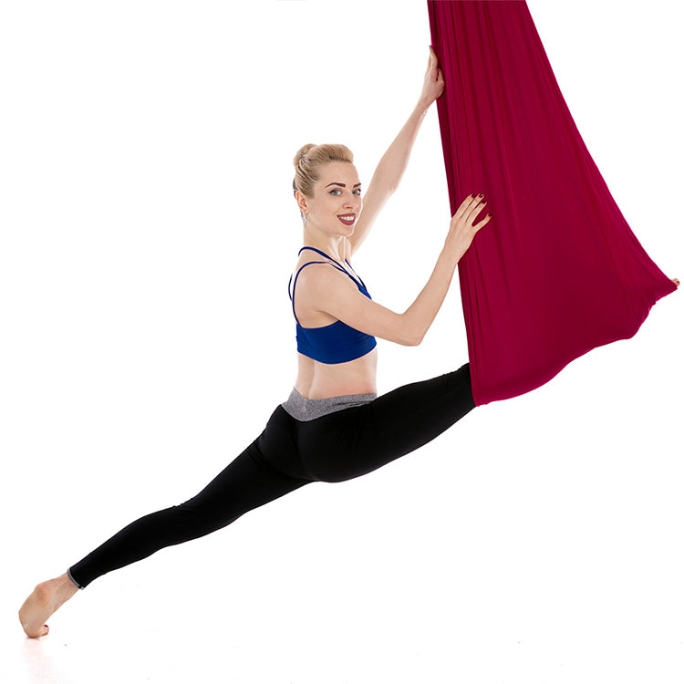 Household Handstand Elastic Stretching Rope Aerial Yoga Hammock Set