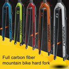 TOSEEK Ultra Light 29 Inch 435mm Mountain Bike Full Carbon Front Fork Straight Head Tube Disc Brake, 29 Inch 435mm