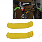 1Pair Universal Type Bicycle Brake Silicone Protection Covers, Brake Covers Yellow, Brake Covers Red, Brake Covers Blue, Brake Covers Green