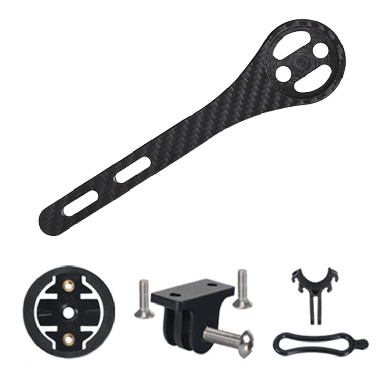 TOSEEK Full Carbon Fiber Road Bicycle Code Table Holder For Garmin Series(Gloss), For Bryton Series(Gloss), For CATEYE Series(Gloss), For Garmin Series(Gloss)