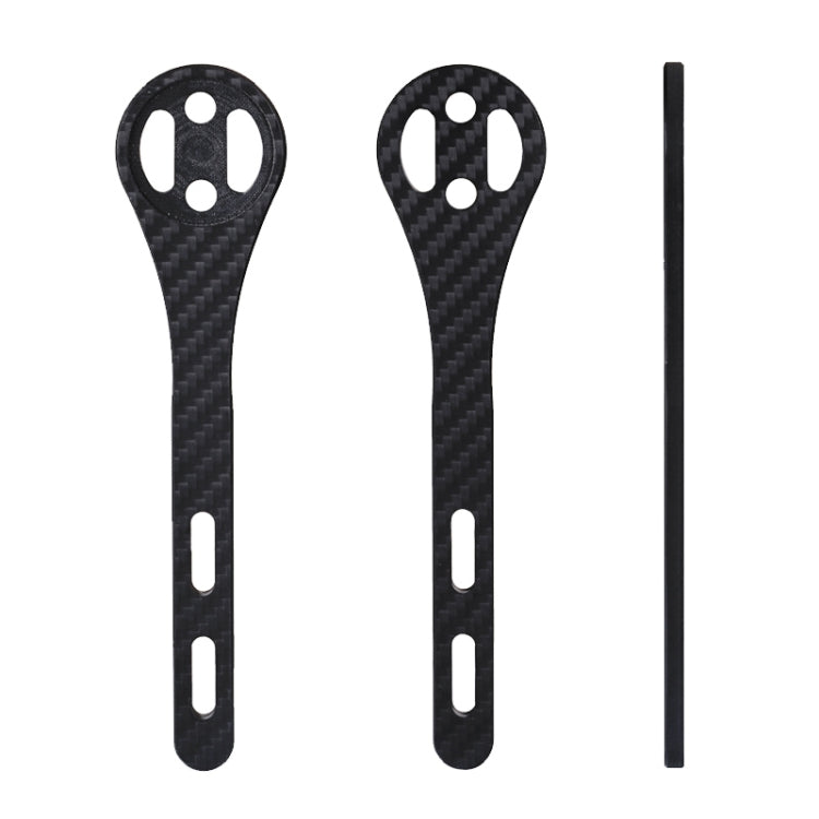TOSEEK Full Carbon Fiber Road Bicycle Code Table Holder For Garmin Series(Gloss), For Bryton Series(Gloss), For CATEYE Series(Gloss), For Garmin Series(Gloss)
