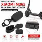 4 PCS Silicone Charging Port Waterproof Cover Dust-proof Plug Electric Scooter Accessories for Xiaomi Mijia M365