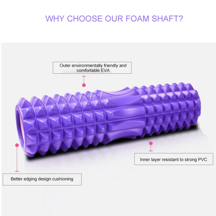 Yoga Pilates Fitness EVA Roller Muscle Relaxation Massage, Size: 33cm x 13cm, 33cm x 13cm