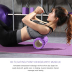 Yoga Pilates Fitness EVA Roller Muscle Relaxation Massage, Size: 33cm x 13cm, 33cm x 13cm