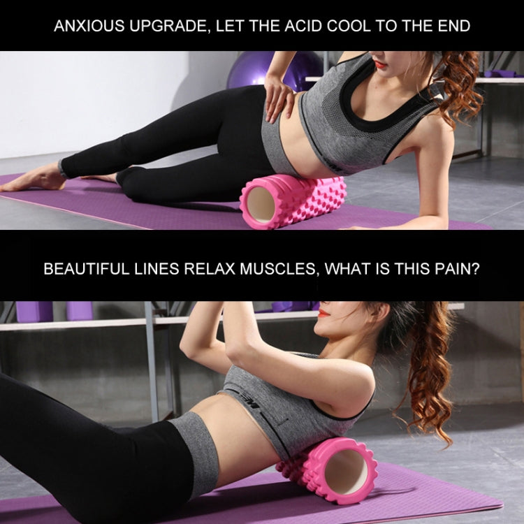 Yoga Pilates Fitness EVA Roller Muscle Relaxation Massage, Size: 33cm x 13cm, 33cm x 13cm