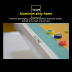 Aluminum Alloy Volleyball Coach Board Plate Handball Coaching Sets Volley Ball Equipment Training Magnetic with Eraser & Pen, Volleyball Coach Board