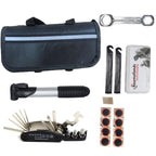 Bicycle Repair Tools Bike Tire Kit Bicycle Pump Puncture Repair Tool Bag, Repair Tools Bike Tire Kit
