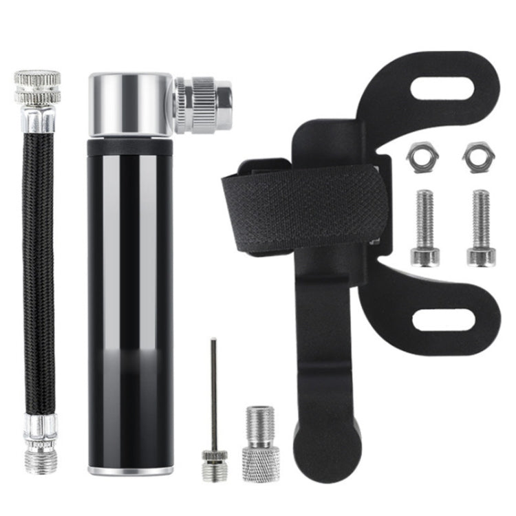 Manual Mini Portable Bicycle Aluminum Alloy Pump, Inflator Black, Inflator Red, Inflator Silver