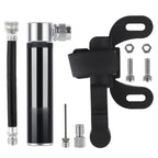 Manual Mini Portable Bicycle Aluminum Alloy Pump, Inflator Black, Inflator Red, Inflator Silver