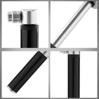 Manual Mini Portable Bicycle Aluminum Alloy Pump, Inflator Black, Inflator Red, Inflator Silver