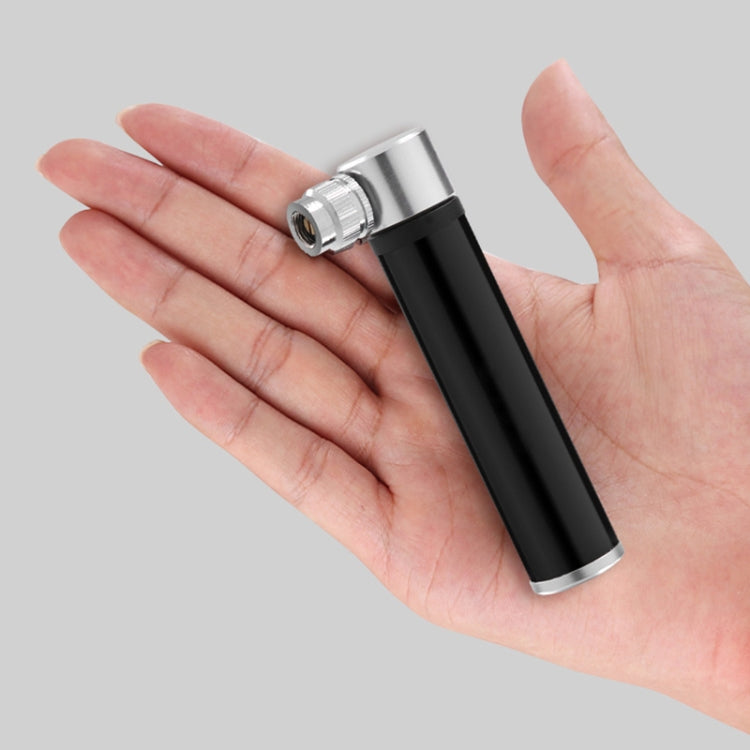 Manual Mini Portable Bicycle Aluminum Alloy Pump, Inflator Black, Inflator Red, Inflator Silver