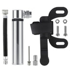 Manual Mini Portable Bicycle Aluminum Alloy Pump, Inflator Silver, Inflator Black, Inflator Red