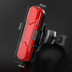 Bicycle USB Rechargeable Taillight LED Tail Lamp