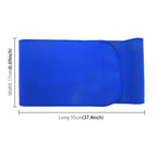 Elastic Sports Thermal Waist Support Guard, Size: 17 x 95cm, Waist Support  Size: 17 x 95cm(Blue), Waist Support  Size: 17 x 95cm(Black)