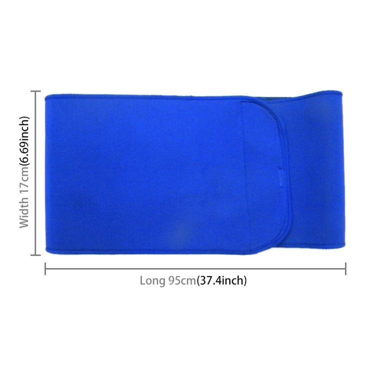 Elastic Sports Thermal Waist Support Guard, Size: 17 x 95cm, Waist Support  Size: 17 x 95cm(Blue), Waist Support  Size: 17 x 95cm(Black)
