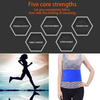 Elastic Sports Thermal Waist Support Guard, Size: 17 x 95cm, Waist Support  Size: 17 x 95cm(Blue), Waist Support  Size: 17 x 95cm(Black)
