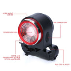 Antusi A8 Portable Rechargeable Rear Light Wireless Theft Alarm, A8