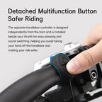 USB Mountain Bike Horn Bicycle Electric Horn, USB Electric Horn (Red), USB Electric Horn (Blue), USB Electric Horn (Green), USB Electric Horn (Pink), USB Electric Horn (Black)