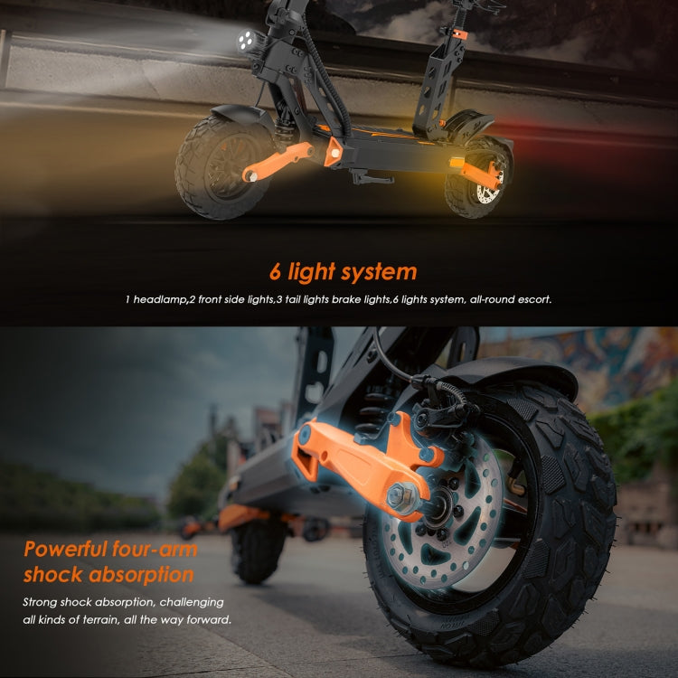 KUGOO Kukirin G2 Pro 600W Three-speed Folding Electric Offroad Scooter with 8.5 inch Tires & LCD Display, G2 Pro