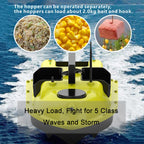 D18 Smart RC Three Hoppers Fishing Bait Boat 2kg Load 500m Remote Control, D18
