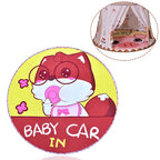 Children Cartoon Floor Mat Indoor Toy Tent Cotton Pad Crawling Mat, Diameter: 140cm,  Random Styles Delivery, Floor Mat