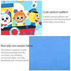 Children Cartoon Floor Mat Indoor Toy Tent Cotton Pad Crawling Mat, Diameter: 140cm,  Random Styles Delivery, Floor Mat