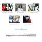1.6M 7 Knots Telescopic Stainless Steel Rubber Sleeve Teaching Stick Guide Signal Flag, Random Color Delivery, 1.6M 7 Knots