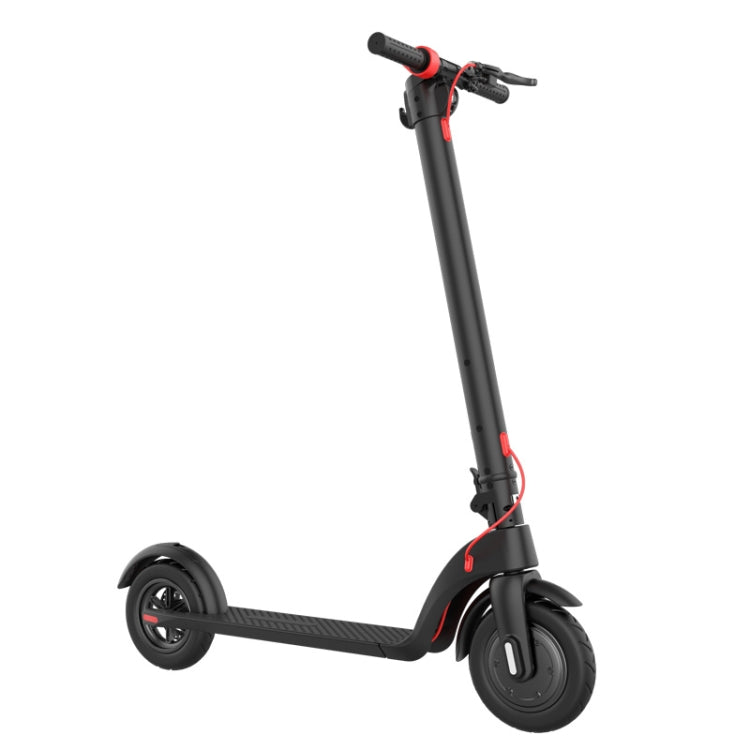 X7 Outdoor Waterproof Foldable Off-road Scooter with 8.5 inch Vacuum Tires & LCD Display& LED Lights & 6.4AH Lithium Battery, Load-bearing: 20-100kg (Black), 8.5 inch Tires US