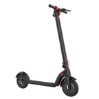 X7 Outdoor Waterproof Foldable Off-road Scooter with 8.5 inch Vacuum Tires & LCD Display& LED Lights & 6.4AH Lithium Battery, Load-bearing: 20-100kg (Black), 8.5 inch Tires US