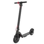 X7 Outdoor Waterproof Foldable Off-road Scooter with 8.5 inch Vacuum Tires & LCD Display& LED Lights & 5AH Lithium Battery, Load-bearing: 20-100kg (Black), 8.5 inch Tires EU