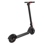 X7 Outdoor Waterproof Foldable Off-road Scooter with 8.5 inch Vacuum Tires & LCD Display& LED Lights & 5AH Lithium Battery, Load-bearing: 20-100kg (Black), 8.5 inch Tires EU