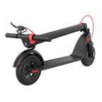 X7 Outdoor Waterproof Foldable Off-road Scooter with 8.5 inch Vacuum Tires & LCD Display& LED Lights & 5AH Lithium Battery, Load-bearing: 20-100kg (Black), 8.5 inch Tires EU
