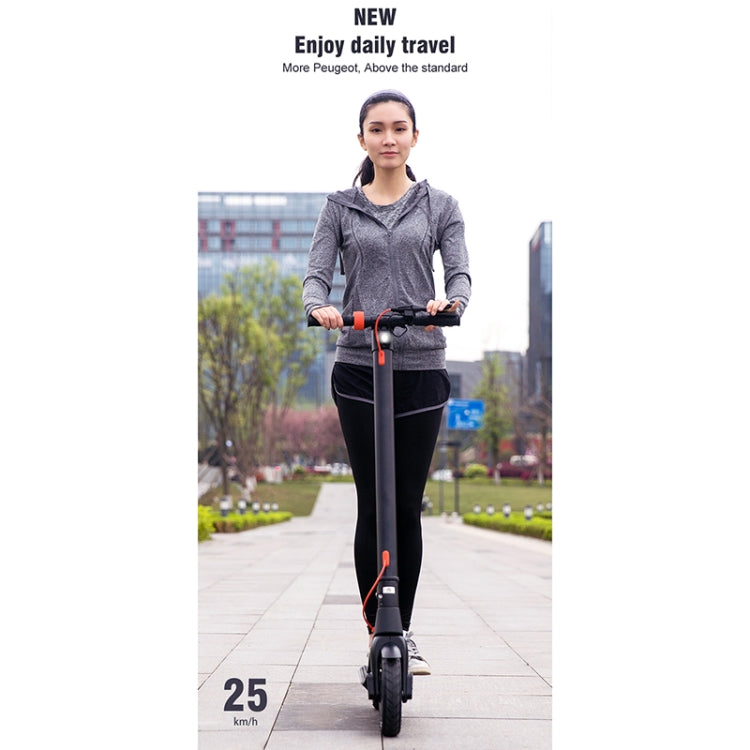 X8 Outdoor Waterproof Foldable Electric Scooter with 10 inch Vacuum Tires & LCD Display & LED Lights & 10AH Lithium Battery, Load-bearing: 20-100kg (Black), EU