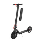 X8 Outdoor Waterproof Foldable Electric Scooter with 10 inch Vacuum Tires & LCD Display & LED Lights & 10AH Lithium Battery, Load-bearing: 20-100kg (Black), EU