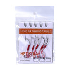 5pcs / Pack HENGJIA 11# Tied Wire Iron Hook Deep Sea Fishing Hook, 11#