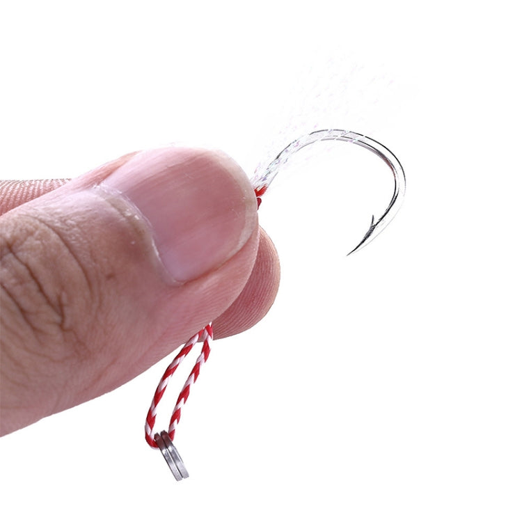 5pcs / Pack HENGJIA 12# Tied Wire Iron Hook Deep Sea Fishing Hook, 12#