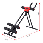 SB-F02 Multifunctional Double Pole Support Lazy Person Abdomen Muscle Training Machine Household Fitness Equipment, Double Pole