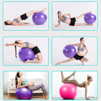 Thickening Explosion-proof Big Yoga Ball Sport Fitness Ball Environmental Pregnant Yoga Ball, Diameter: 55cm, 55cm(Pink), 55cm(Blue), 55cm (Purple)