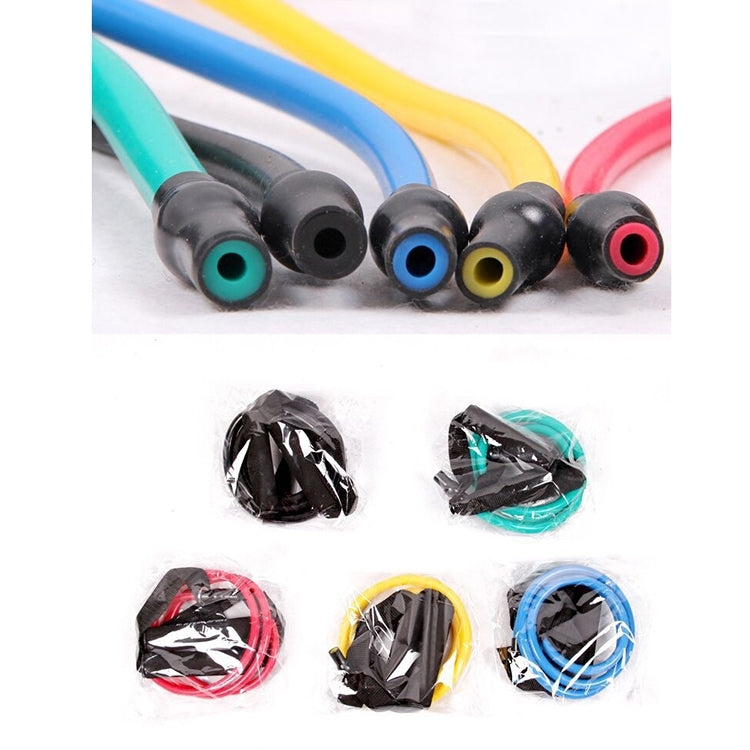 Fitness Exercise Resistance Bands Stretch Elastic Rope Workout Yoga Rally Muscle Training Exercise Rope, Size:5*8*1200mm, Random Color Delivery, Size:5*8*1200mm