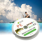 HENGJIA Colorful 7.0# 0.45mm 70LB 31.7kg Tension 100m Extra Strong 4 Shares Braid PE Fishing Line Kite Line, 7.0# 0.45mm 70LB